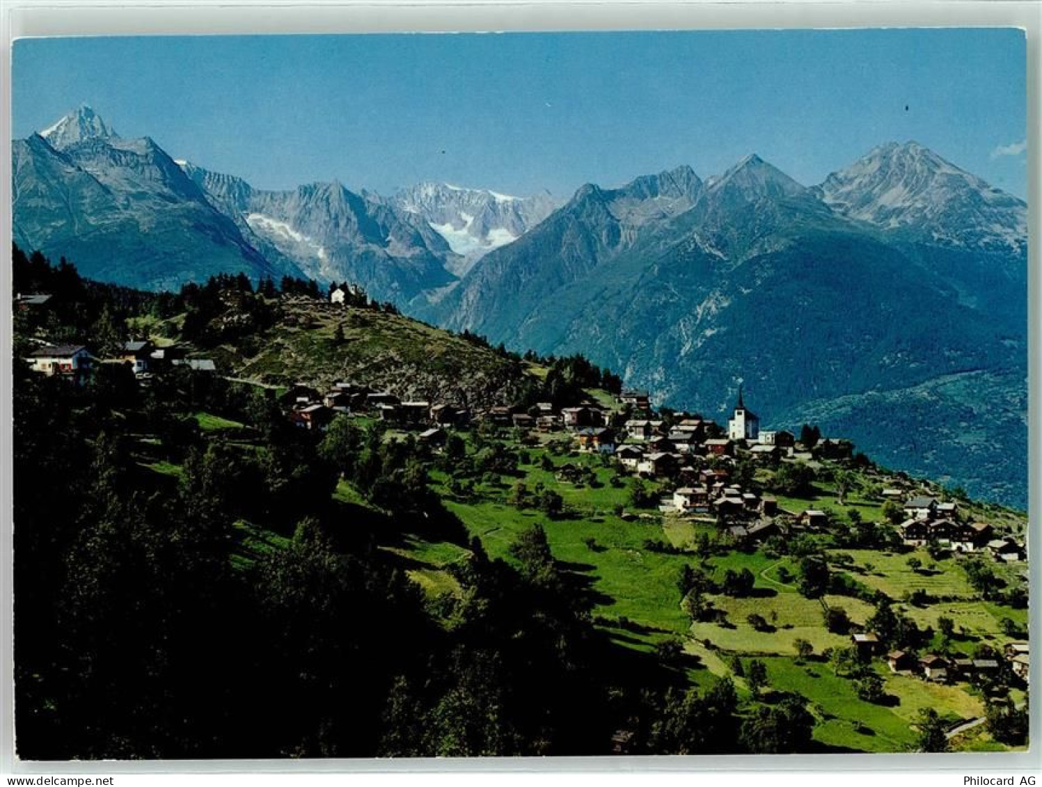 3934 Zeneggen - Bietschhorn Breithorn Gerstenhorn - 10598472