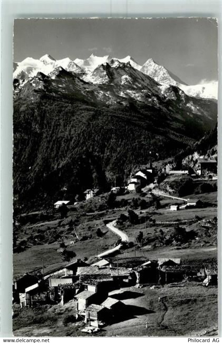 3934 Zeneggen - Mischabelgruppe Balfrin und Nadelgrat - 10395020