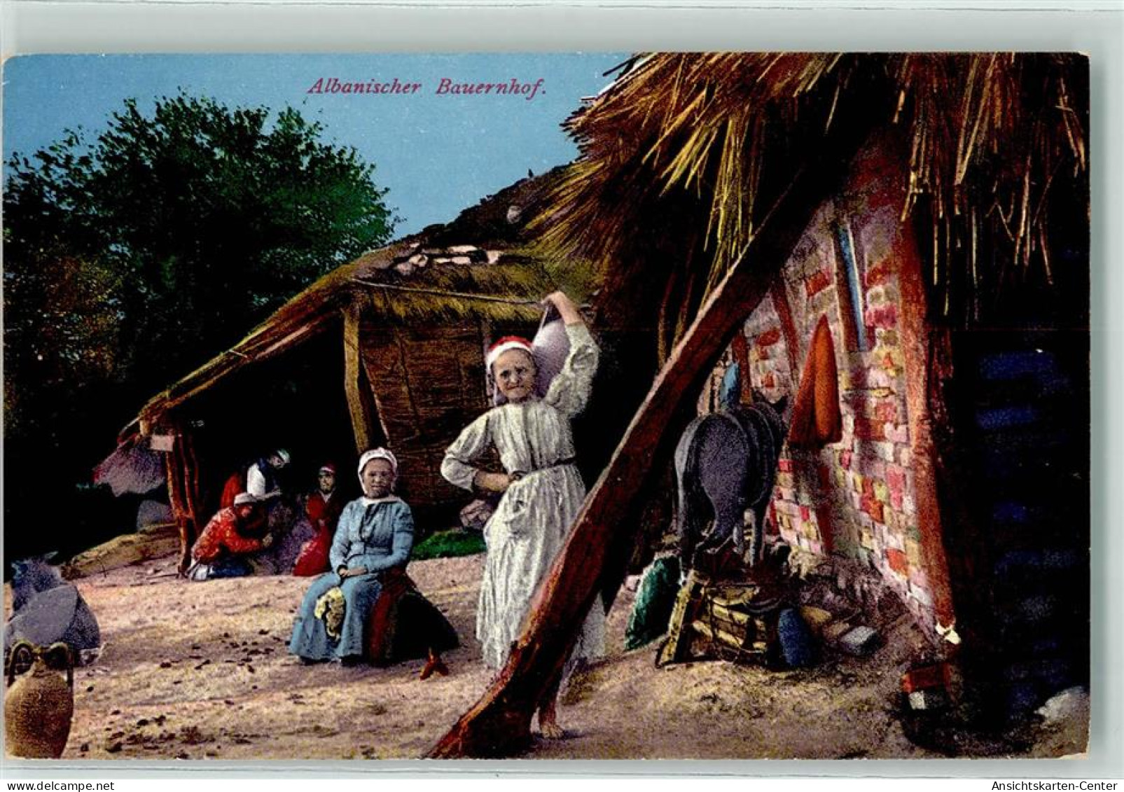 39353406 - Albanischer Bauernhof Kinder Tracht