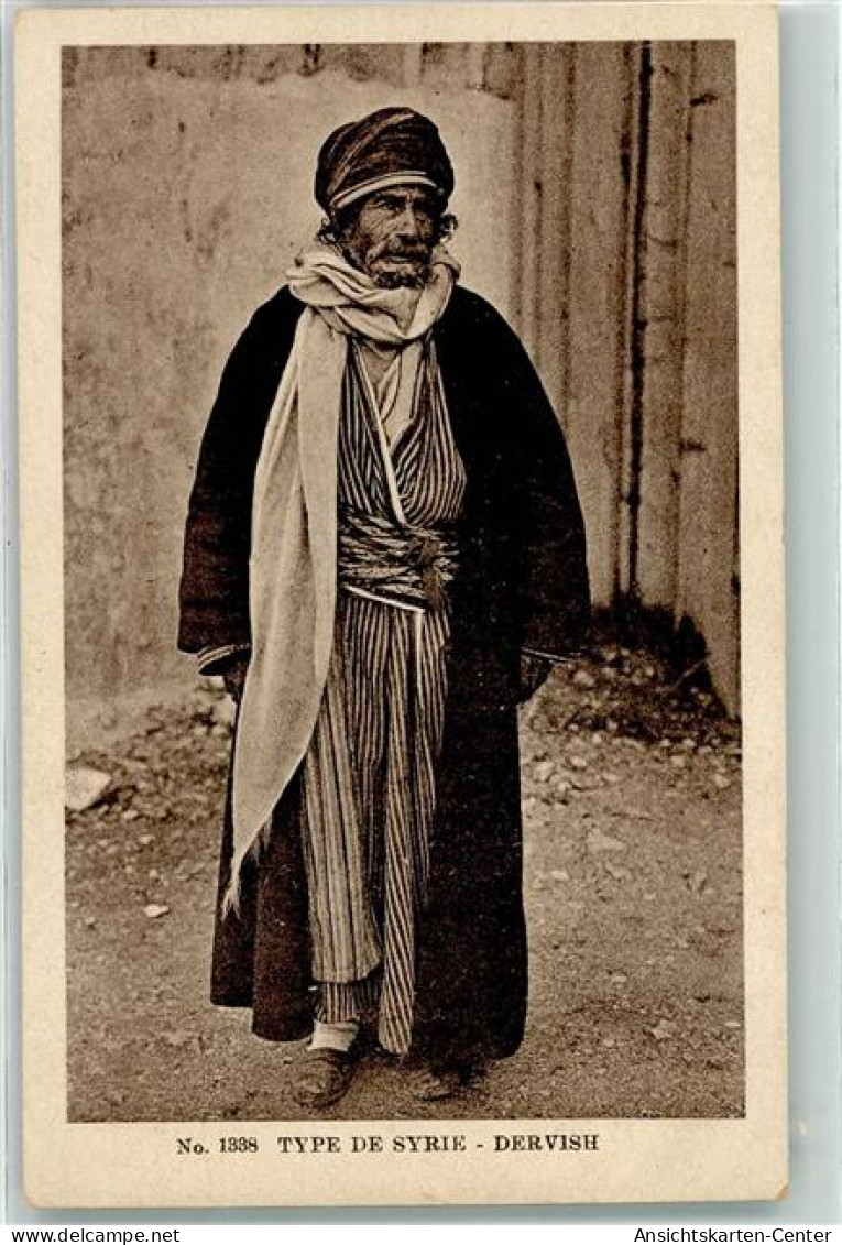 39354709 - Type de Syrie Dervish Tracht
