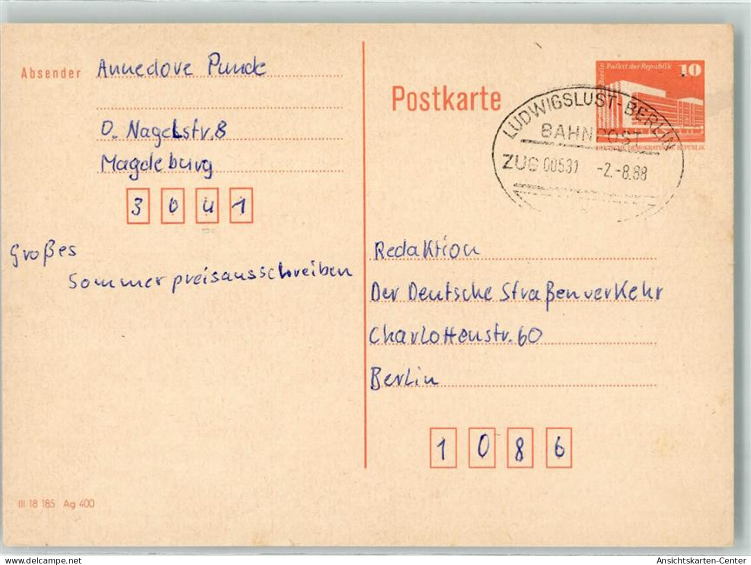 39367649 - Ludwigslust , Meckl