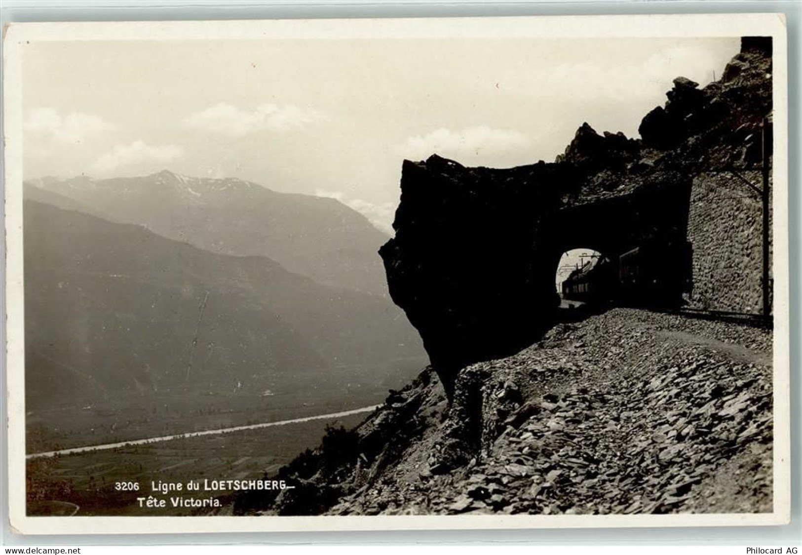3938 Ausserberg - Lötschbergbahn Tete Victoria - 10613559