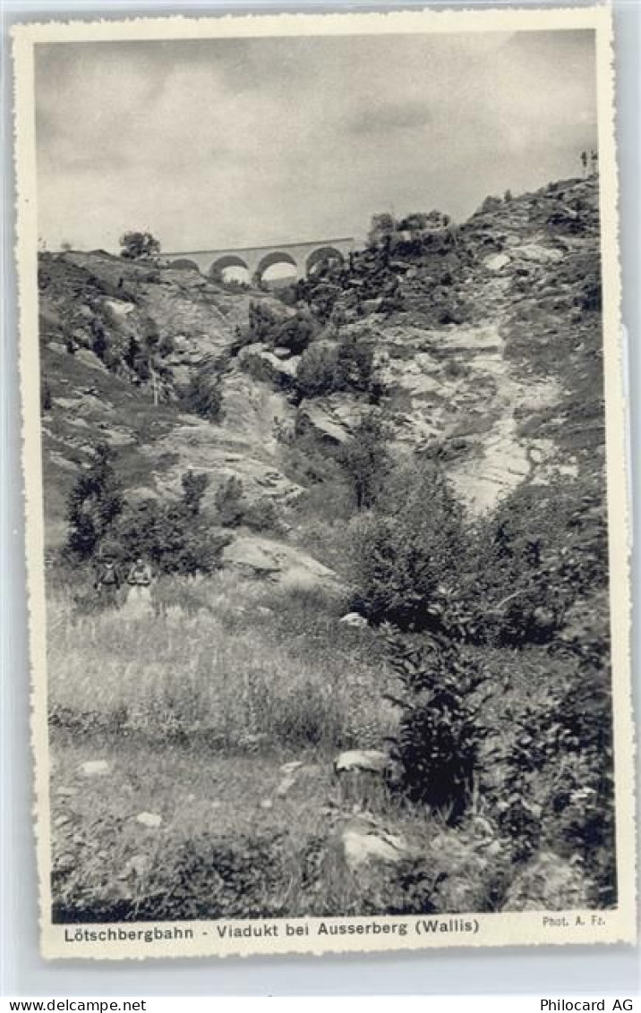 3938 Ausserberg - Lötschbergbahn, Viadukt - 50698117