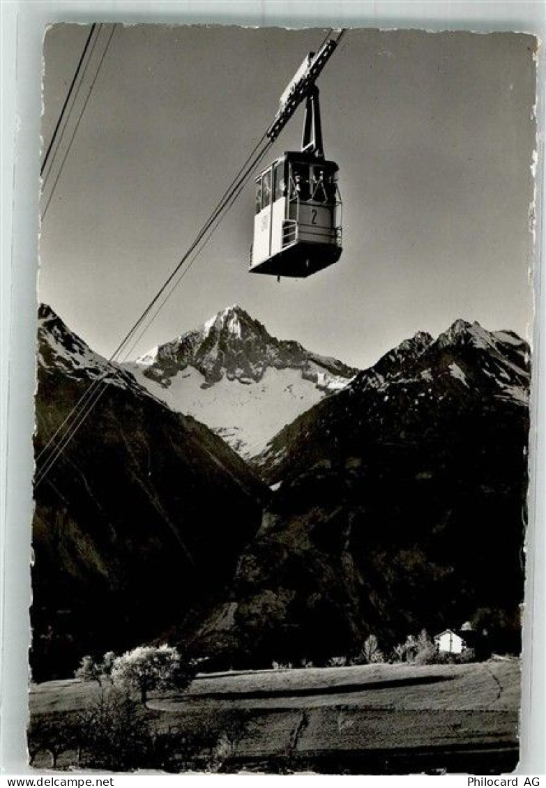 3944 Unterbäch VS Foto AK Seilbahn Bietschorn - 38210323