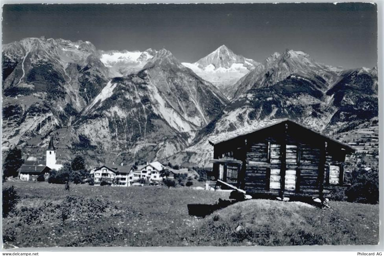 3944 Unterbäch VS - Wilerhorn, Bietschhorn - 50678268