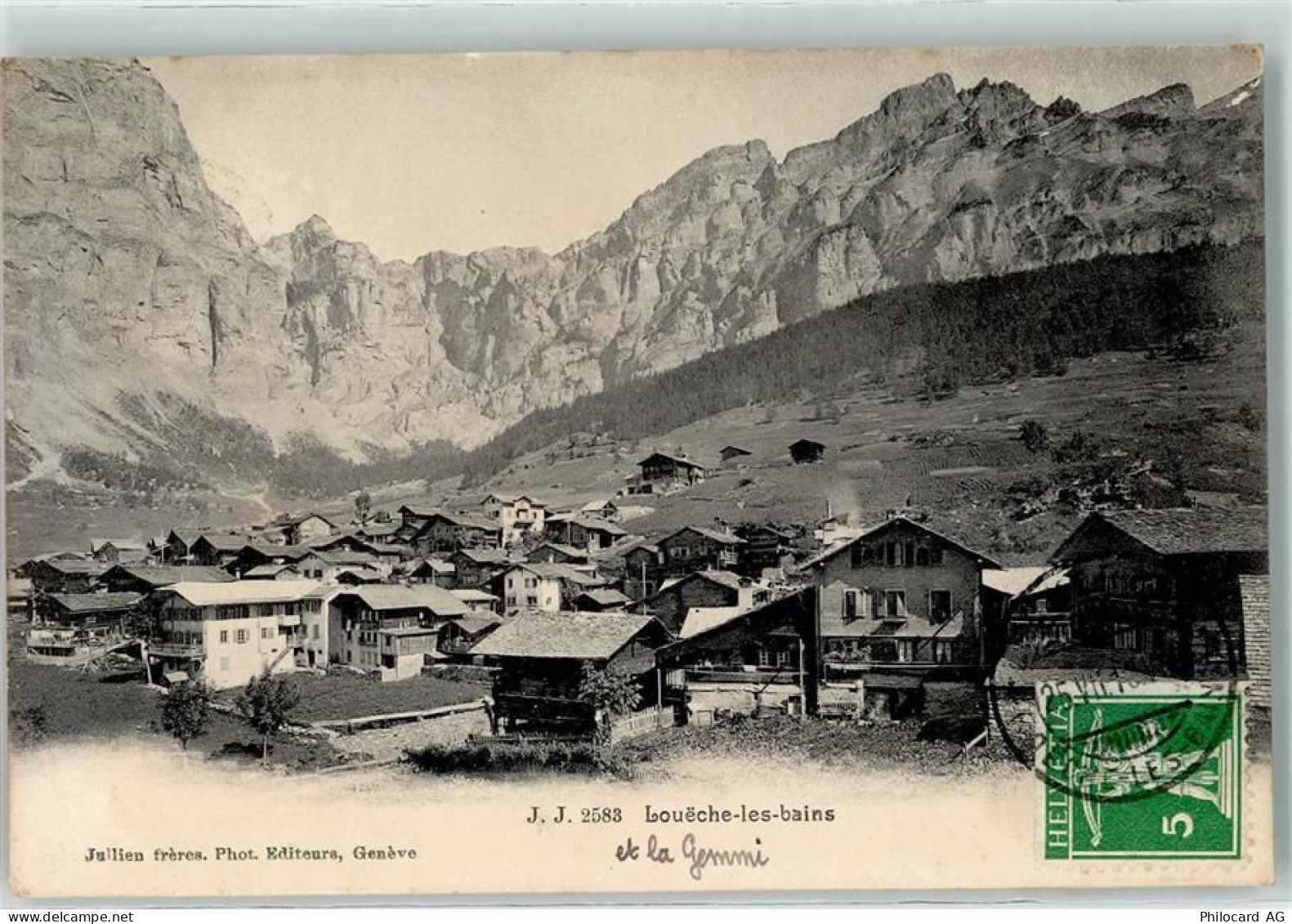 3954 Leukerbad Loèche-les-Bains 1913 - 10610777
