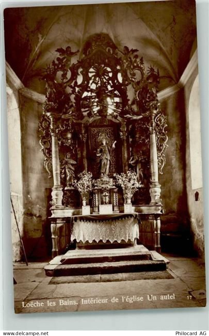 3954 Leukerbad Loèche-les-Bains - Kirche Inneres - 39407499