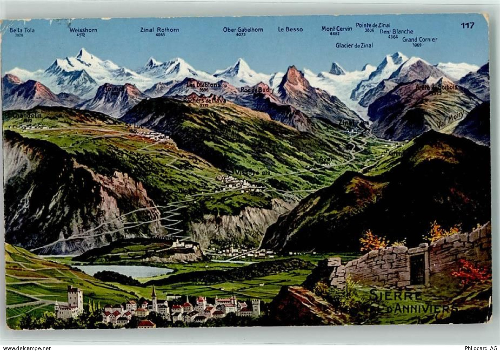 3960 Sierre - Alpen - 39377008