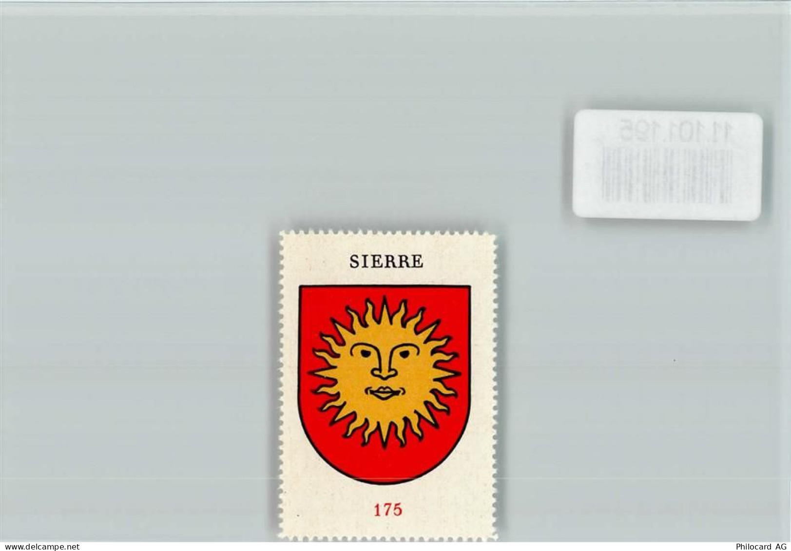3960 Sierre - Vignette Wappen Kaffee Hag ca 1920-1940 Sierre - 11101195