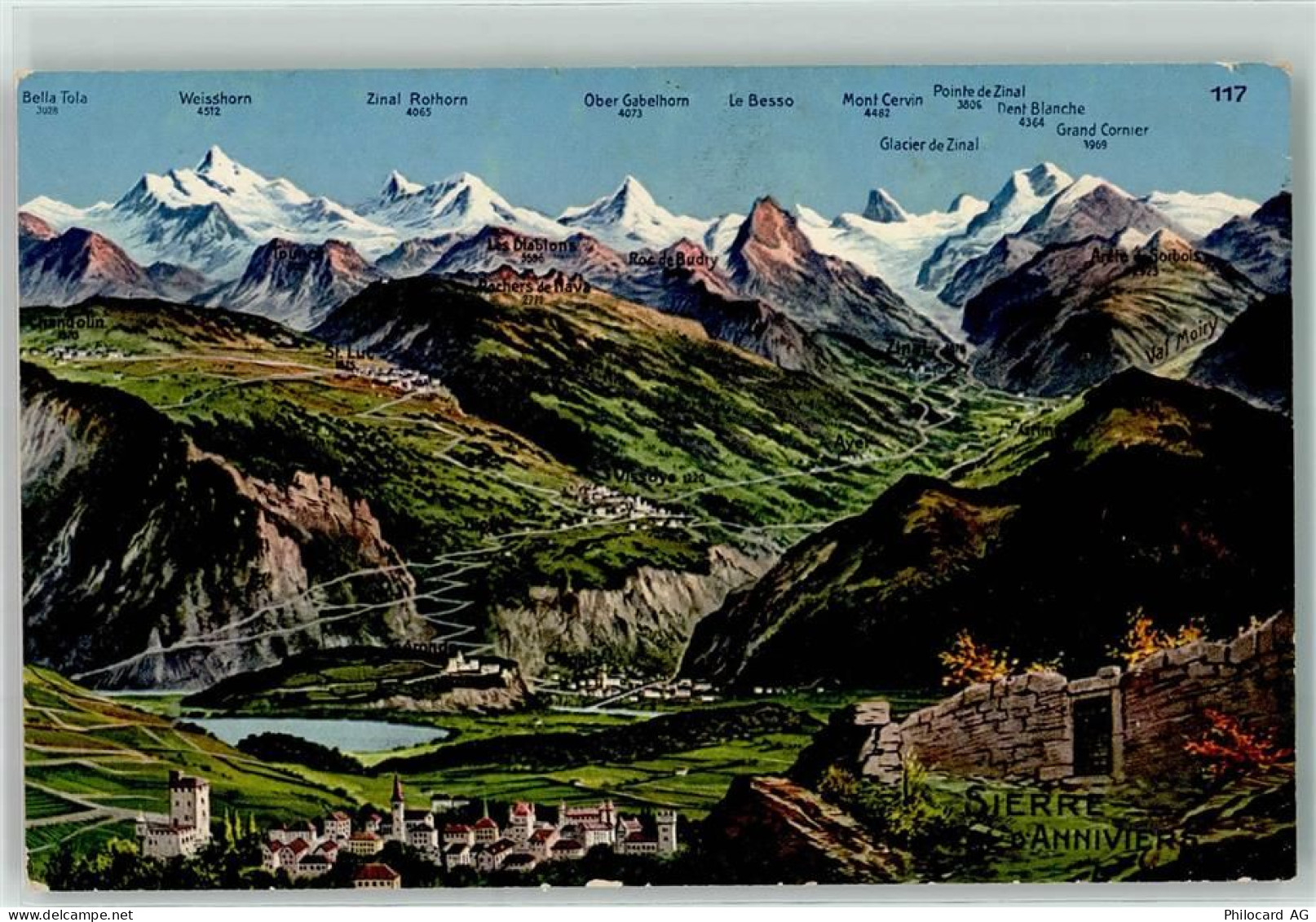 3960 Sierre - Vogelschau - 39377147