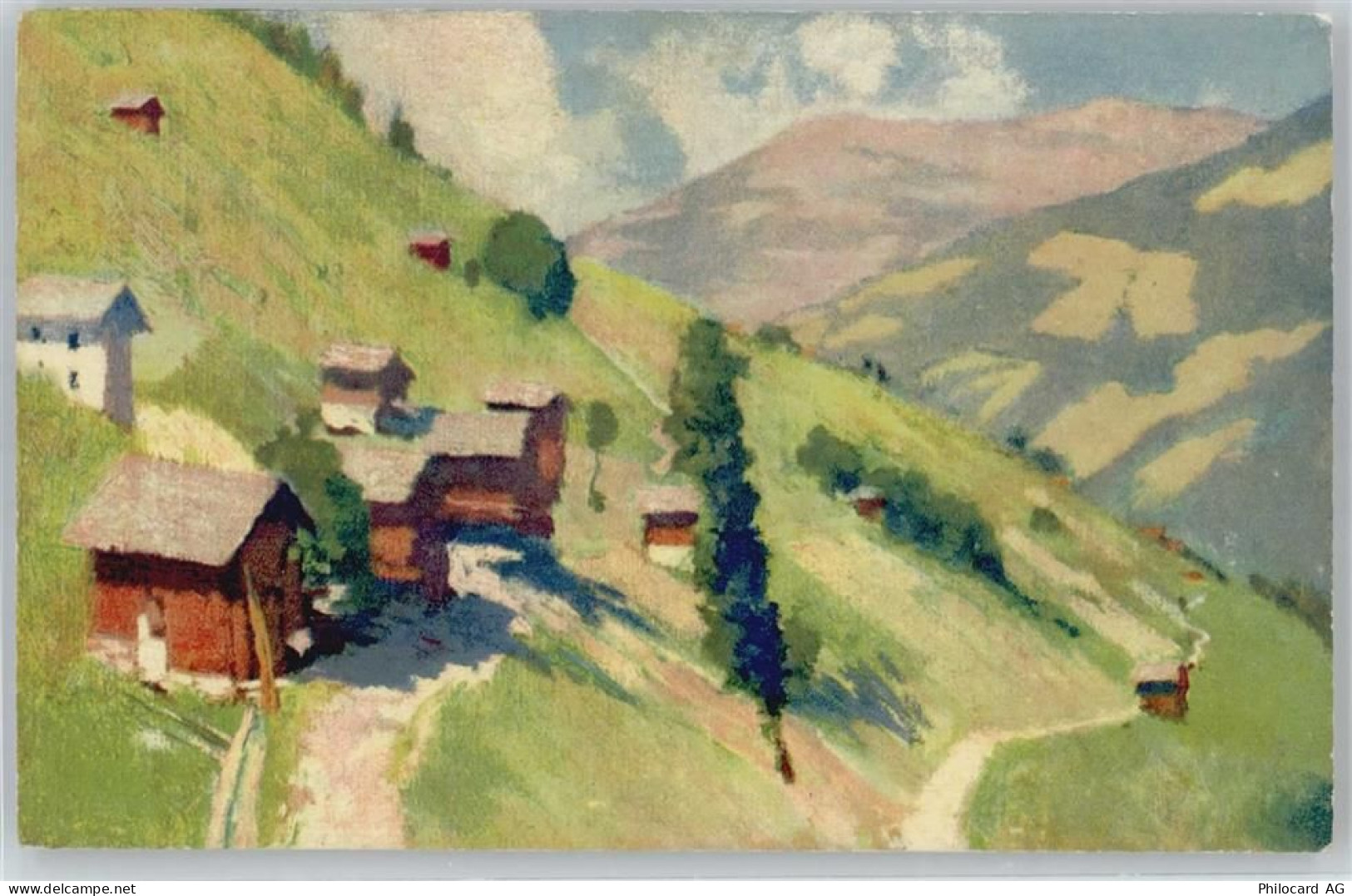 3961 Grimentz Künstlerkarte - 50606398