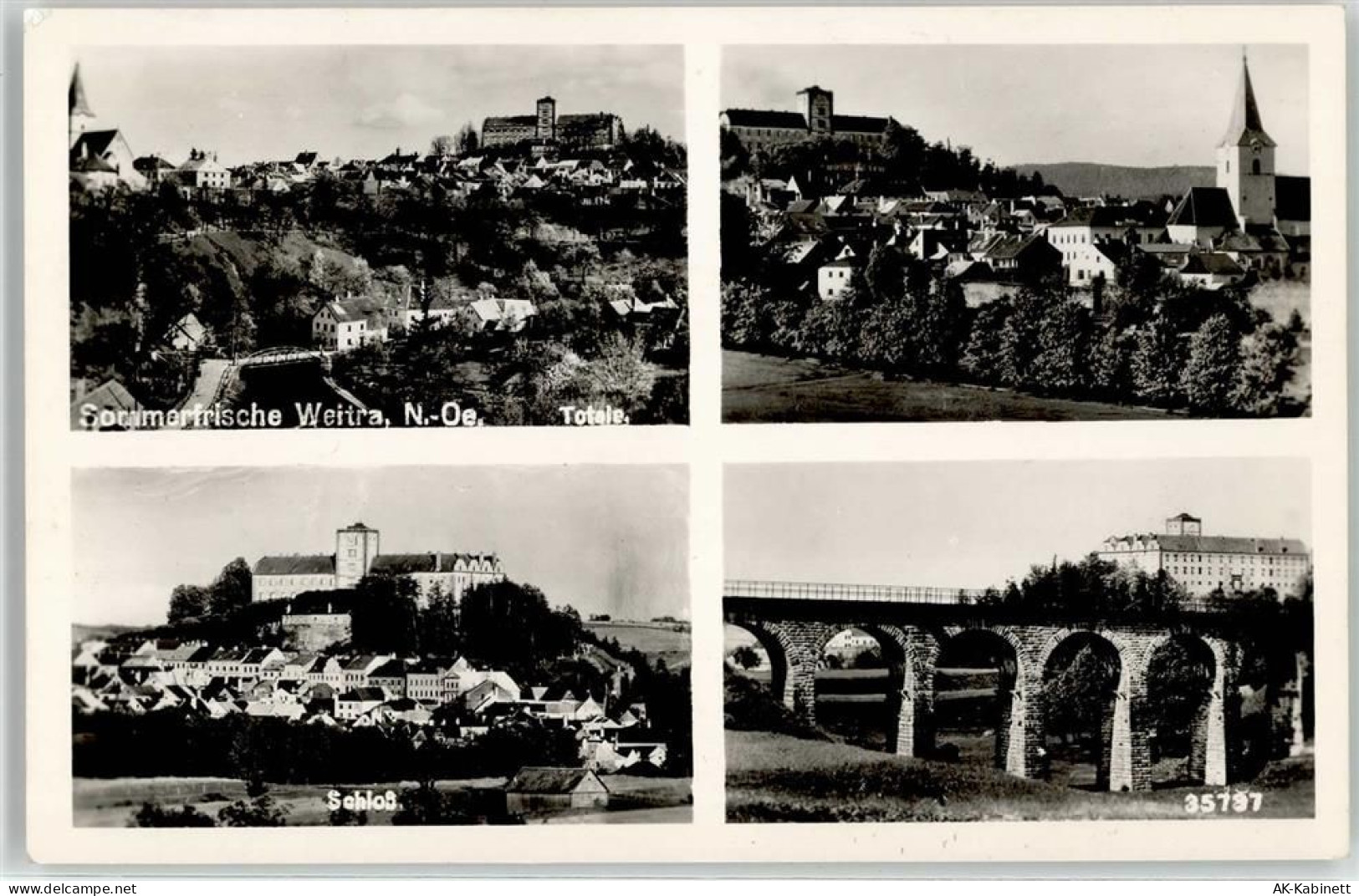 3970 Weitra - Schloss Kirche Brücke - 52009923