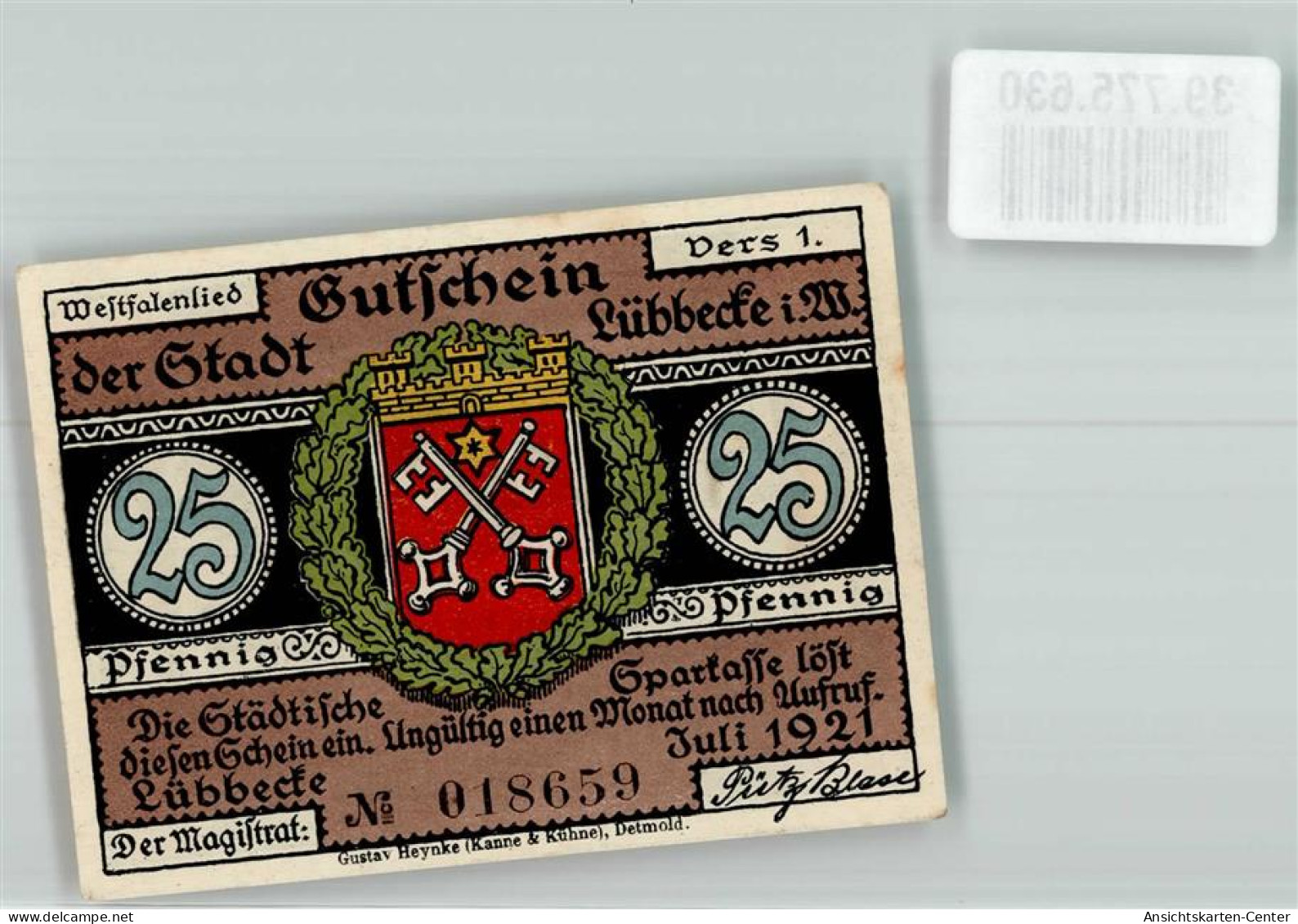 39775630 - Luebbecke , Westf