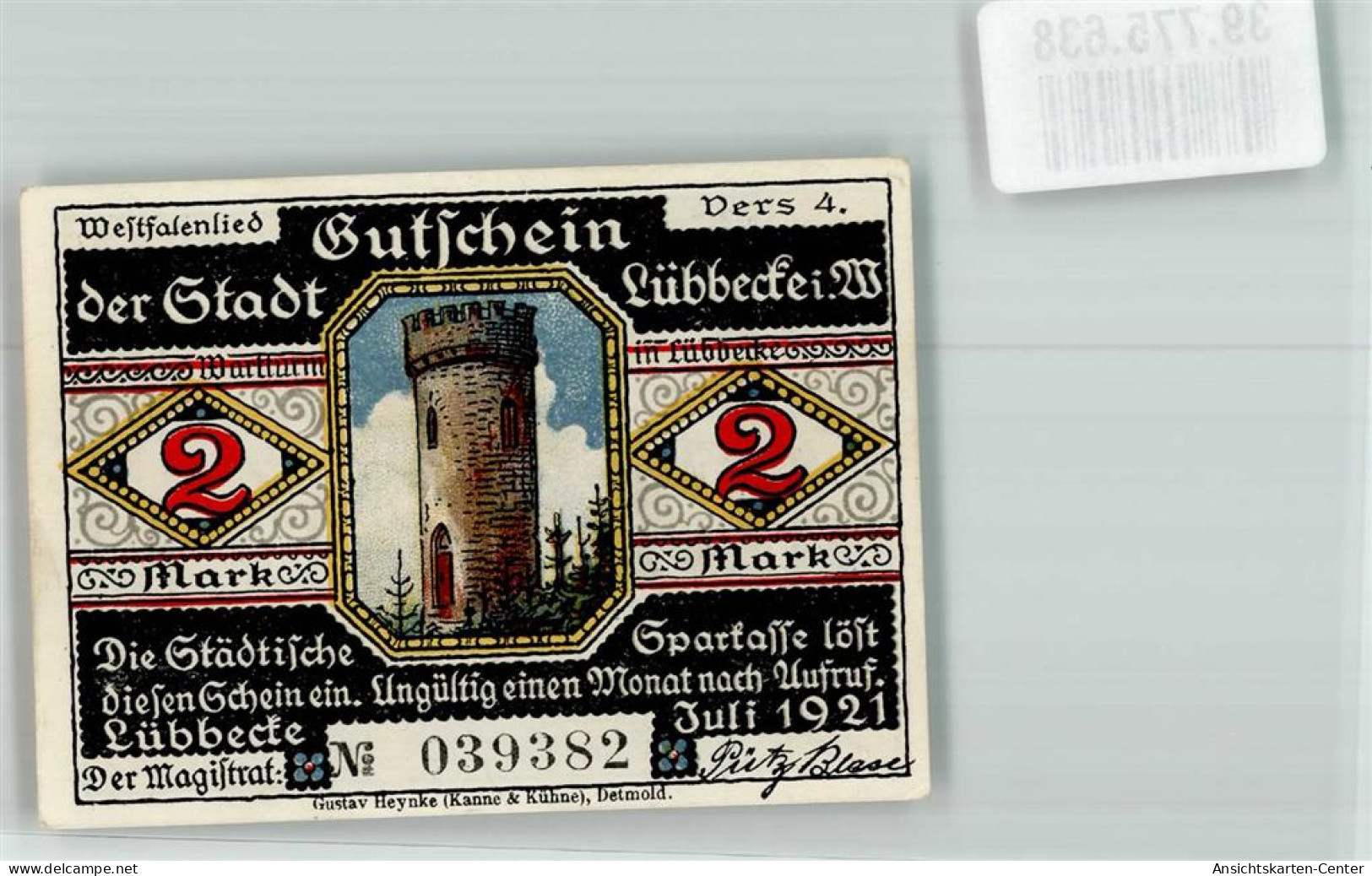 39775638 - Luebbecke , Westf