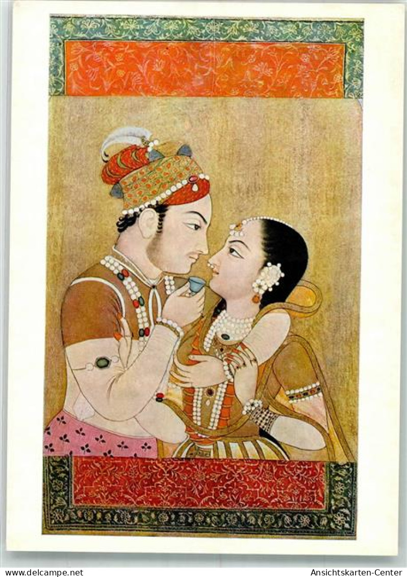 39831360 - Liebepaar am Fenster Ind.Minatur Staatliche Museen Berlin