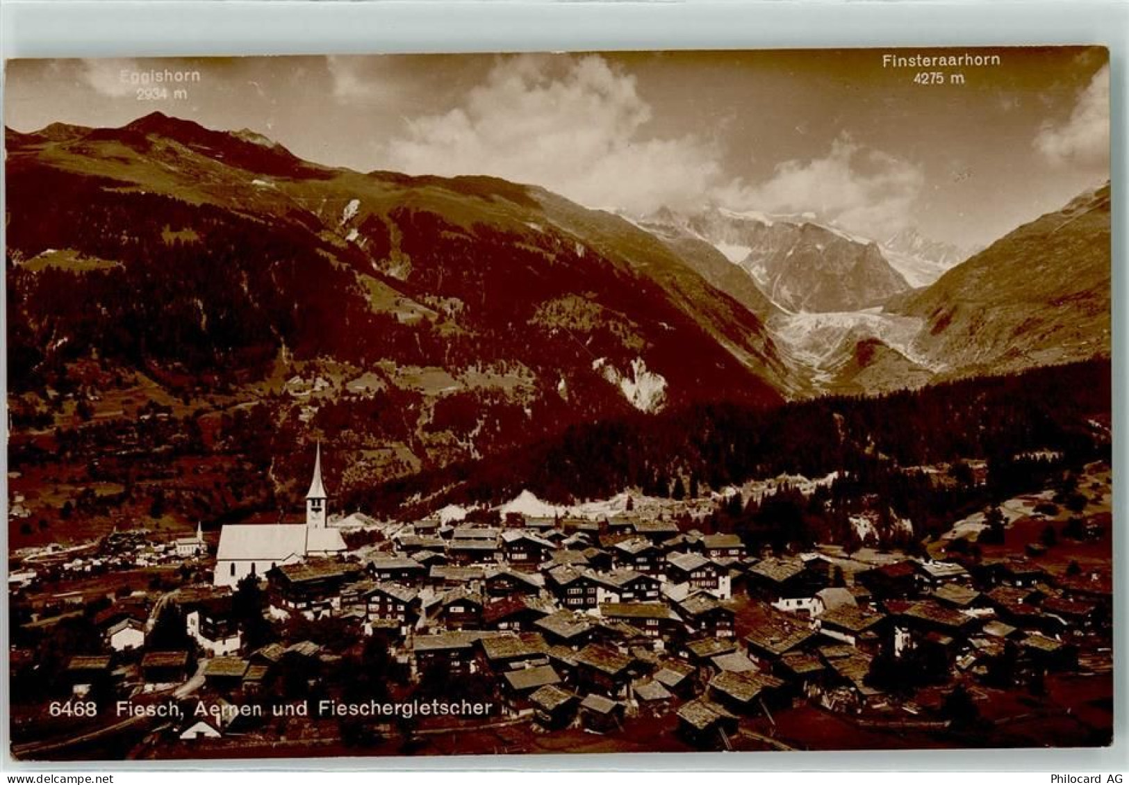 3984 Fiesch - Fieschergletscher Finsteraarhorn - 10611875