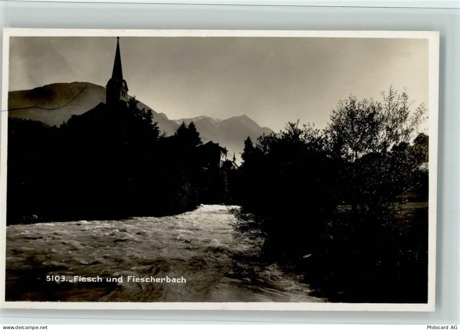 3984 Fiesch - und Fiescherbach - 11084947