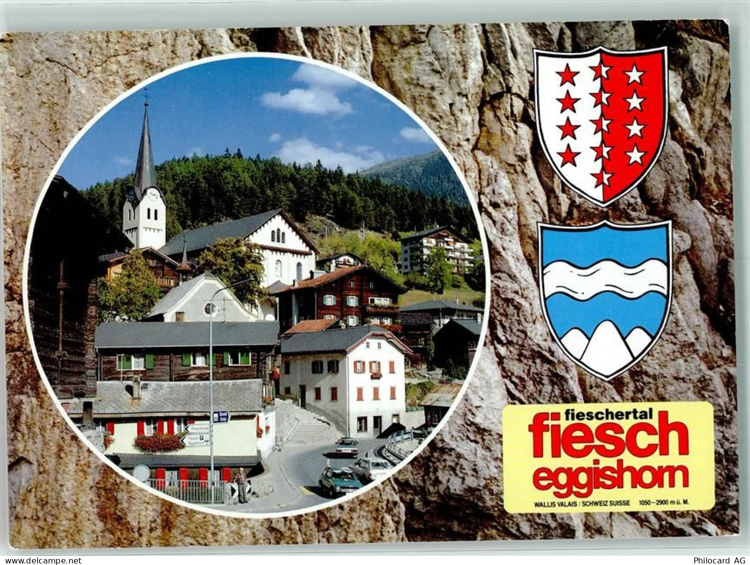 3984 Fieschertal - Wappen - 40161166