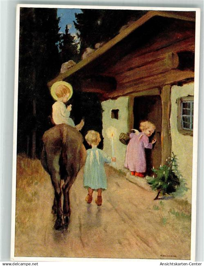 39869085 - Das Christkind kommt Engel Esel Verlag Josef Mueller Nr. 4315