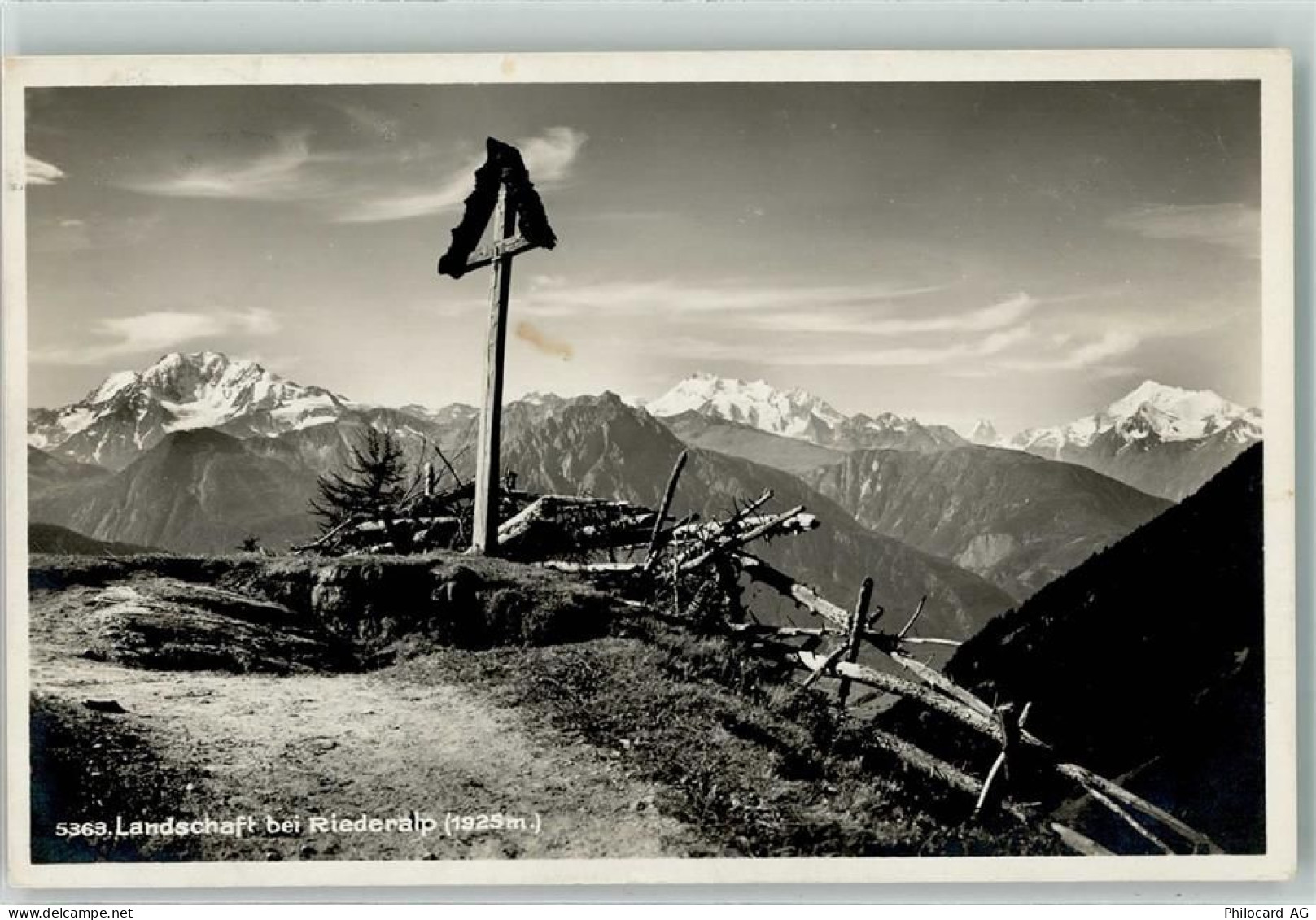 3987 Riederalp - Kreuz - 39376566