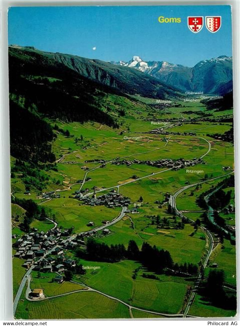 3989 Grafschaft Goms - Galenstock Vogelschau - 39699363