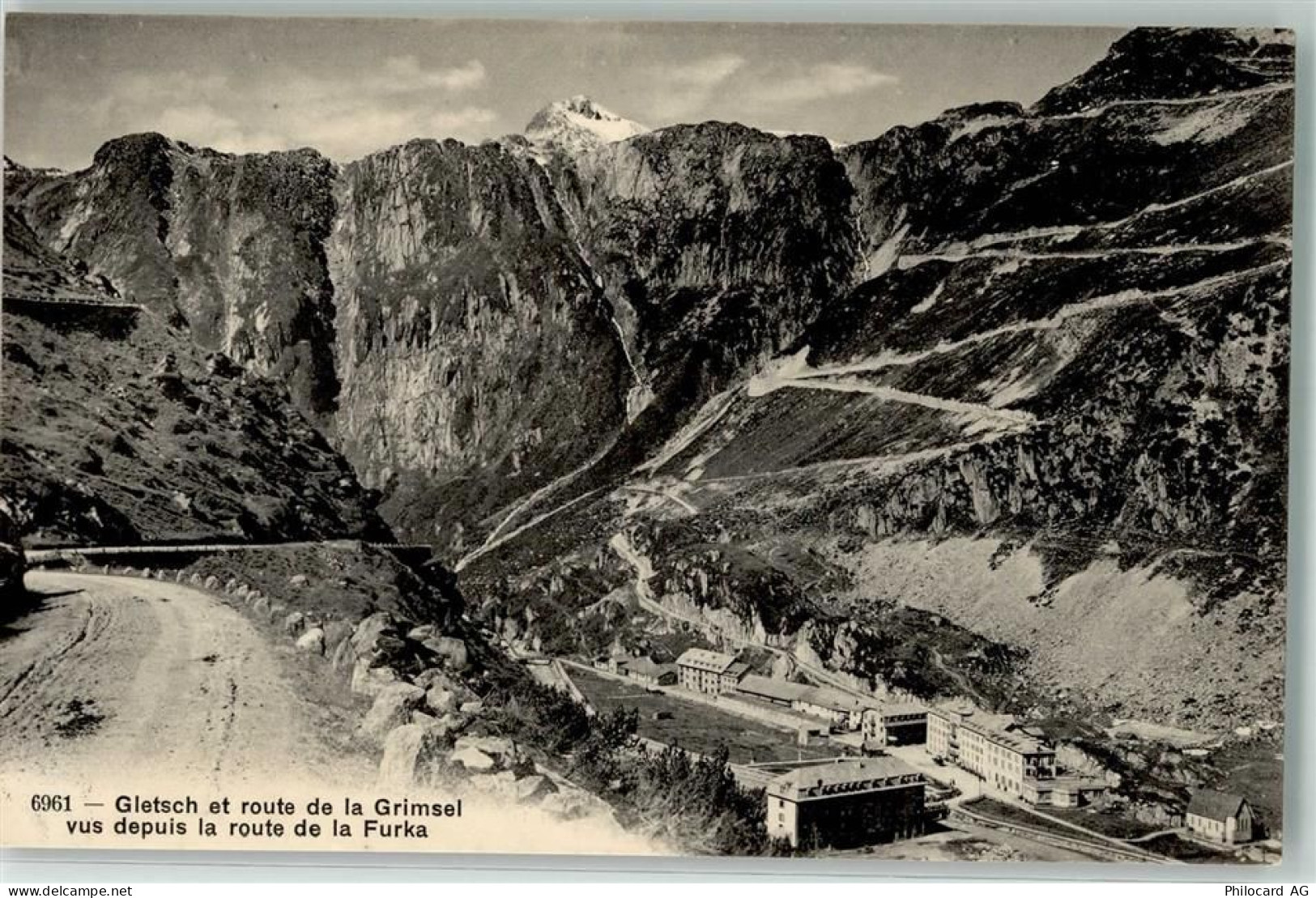 3989 Grafschaft Goms - Gletsch Grimselstrasse Furkastrasse - 39696326