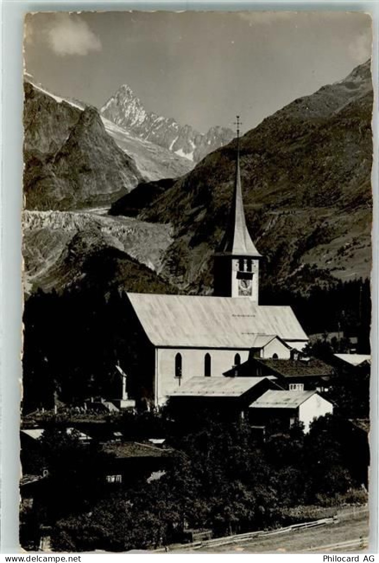 3995 Ernen - Kirche Finsteraarhorn Fieschengletscher - 10305252