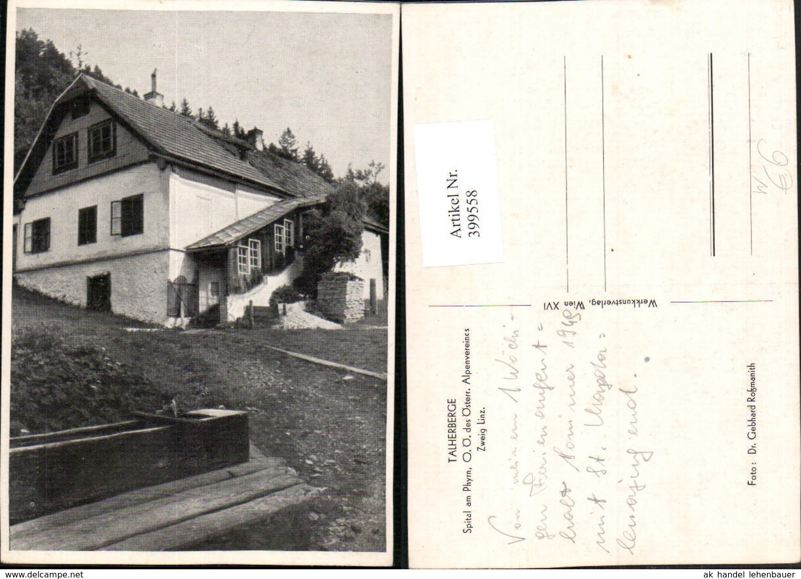 399558,Spital am Phyrn Talherberge Geb&auml;ude