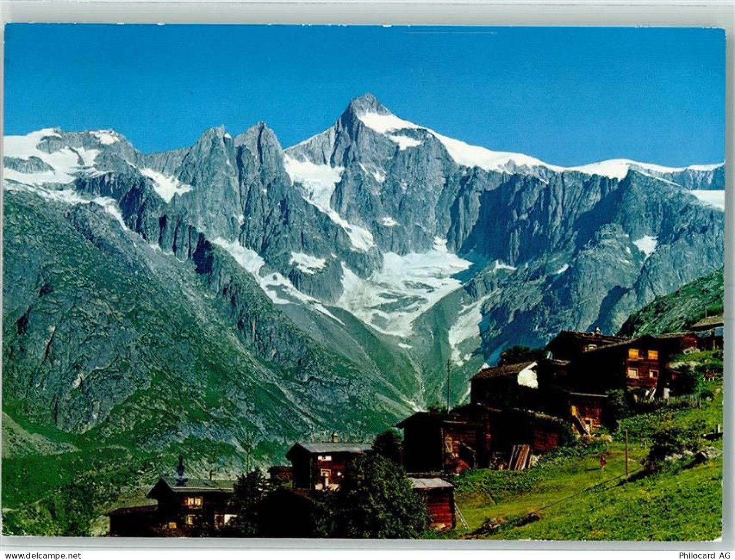 3997 Bellwald 1972 - Ried bei Bellwald ob Fiesch Wannenhorn - 10390769