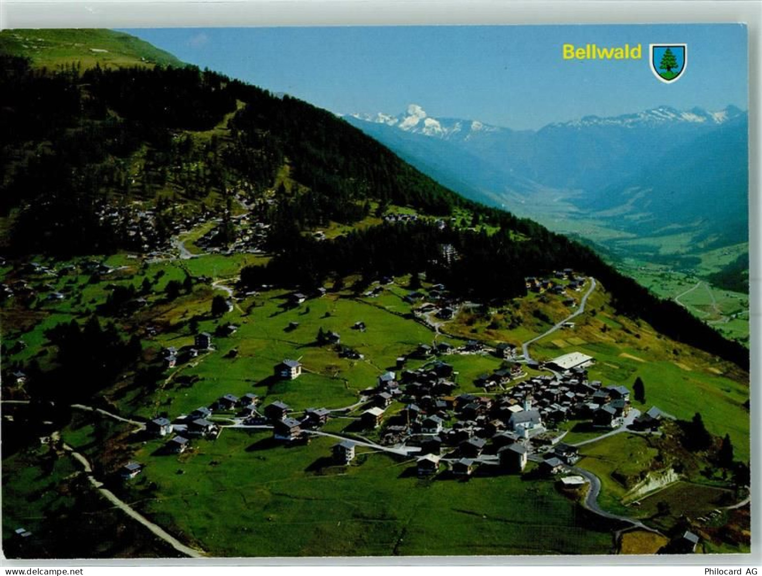 3997 Bellwald 1978 - mit Obergoms Galenstock - 10390138