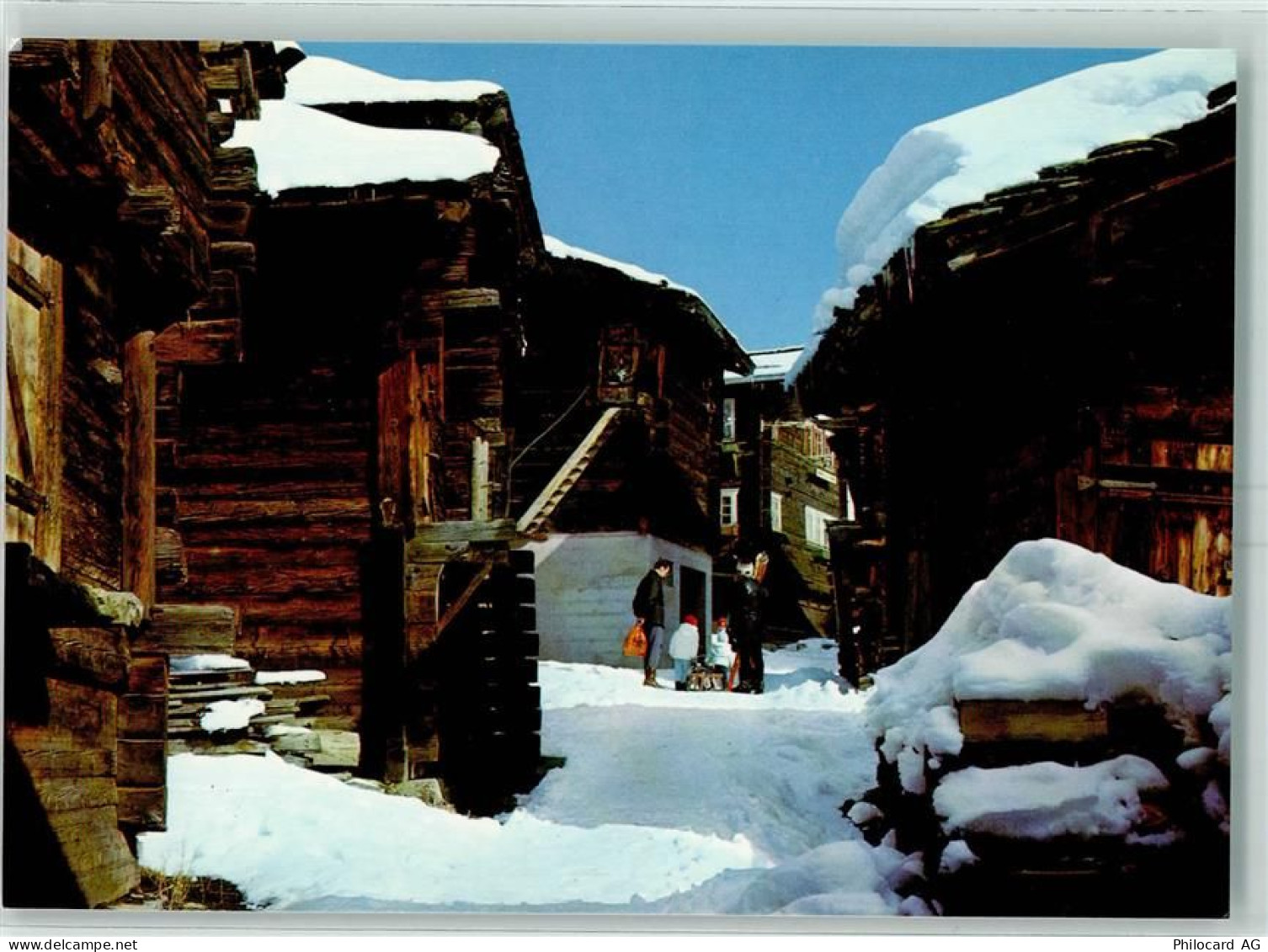 3997 Bellwald 1985 - Dorpartie Winter - 10390740