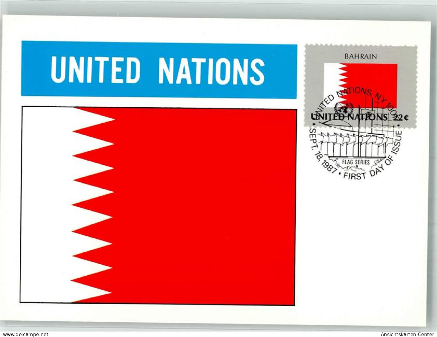 39983935 - Wappen Flaggen der Nationen Briefmarke Bildseite