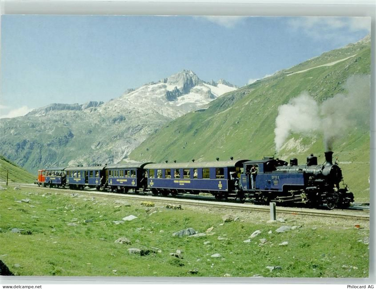 3999 Oberwald - Bei Muttbach Belvedere Westportal des Furka Scheiteltunn... - 10392792