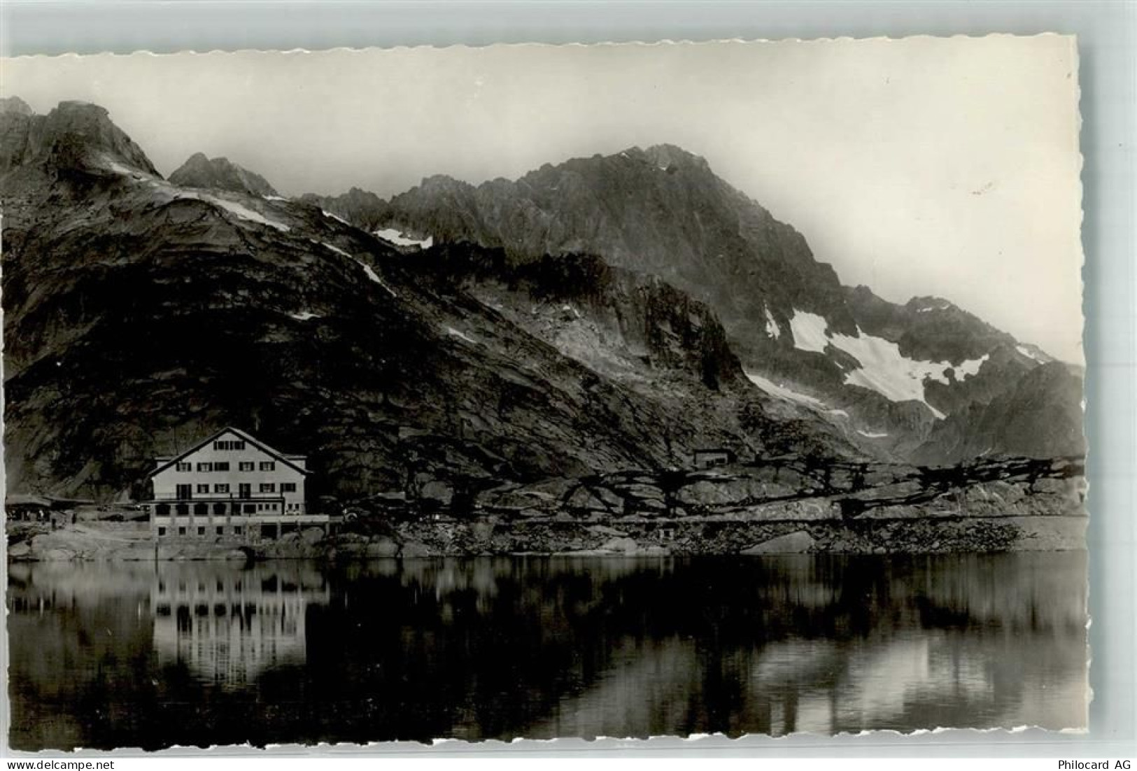 3999 Oberwald Foto AK Hotel Grimselpasshöhe - 38021686