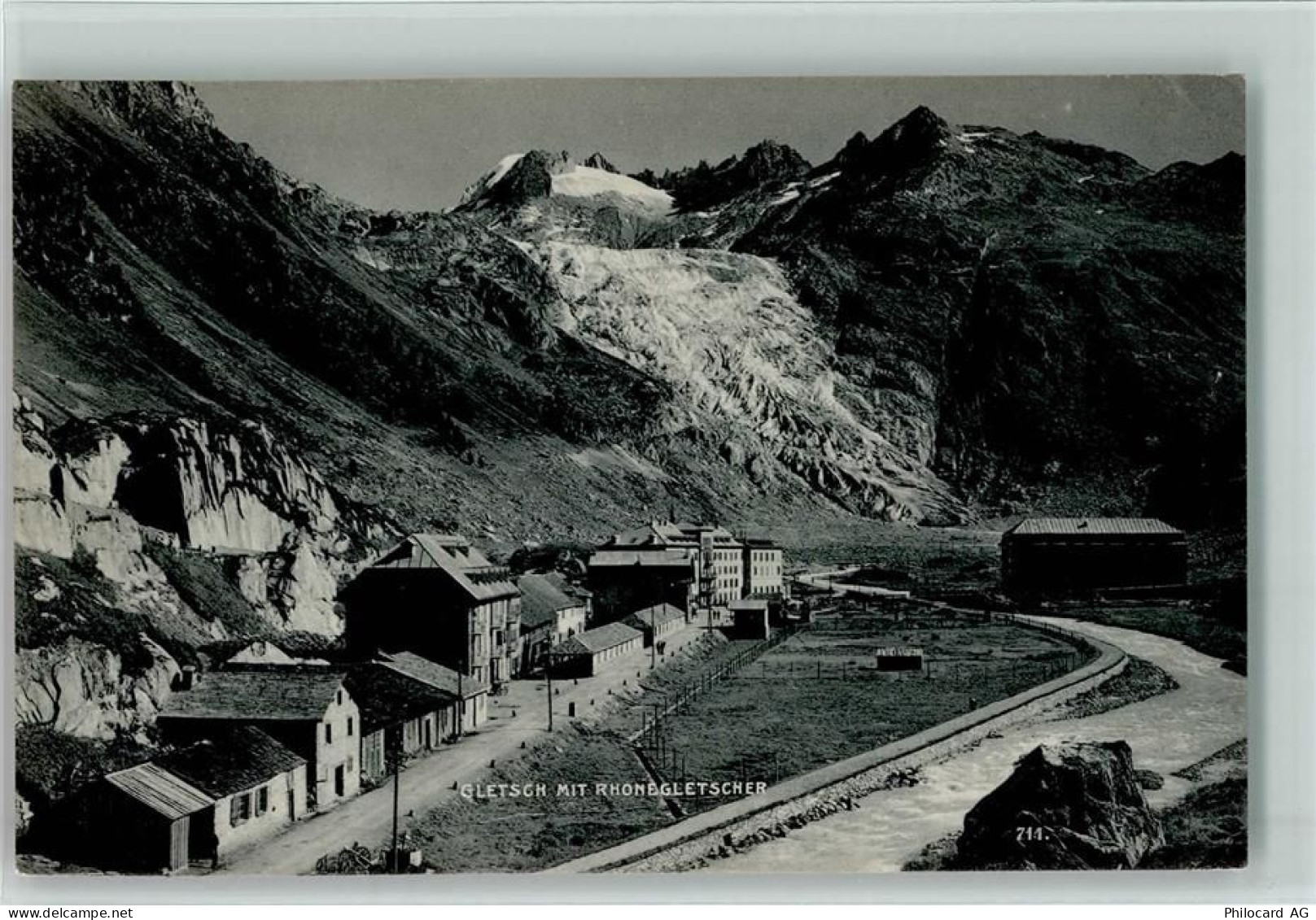 3999 Oberwald - Gletsch mit Rhonegletscher - 11089963