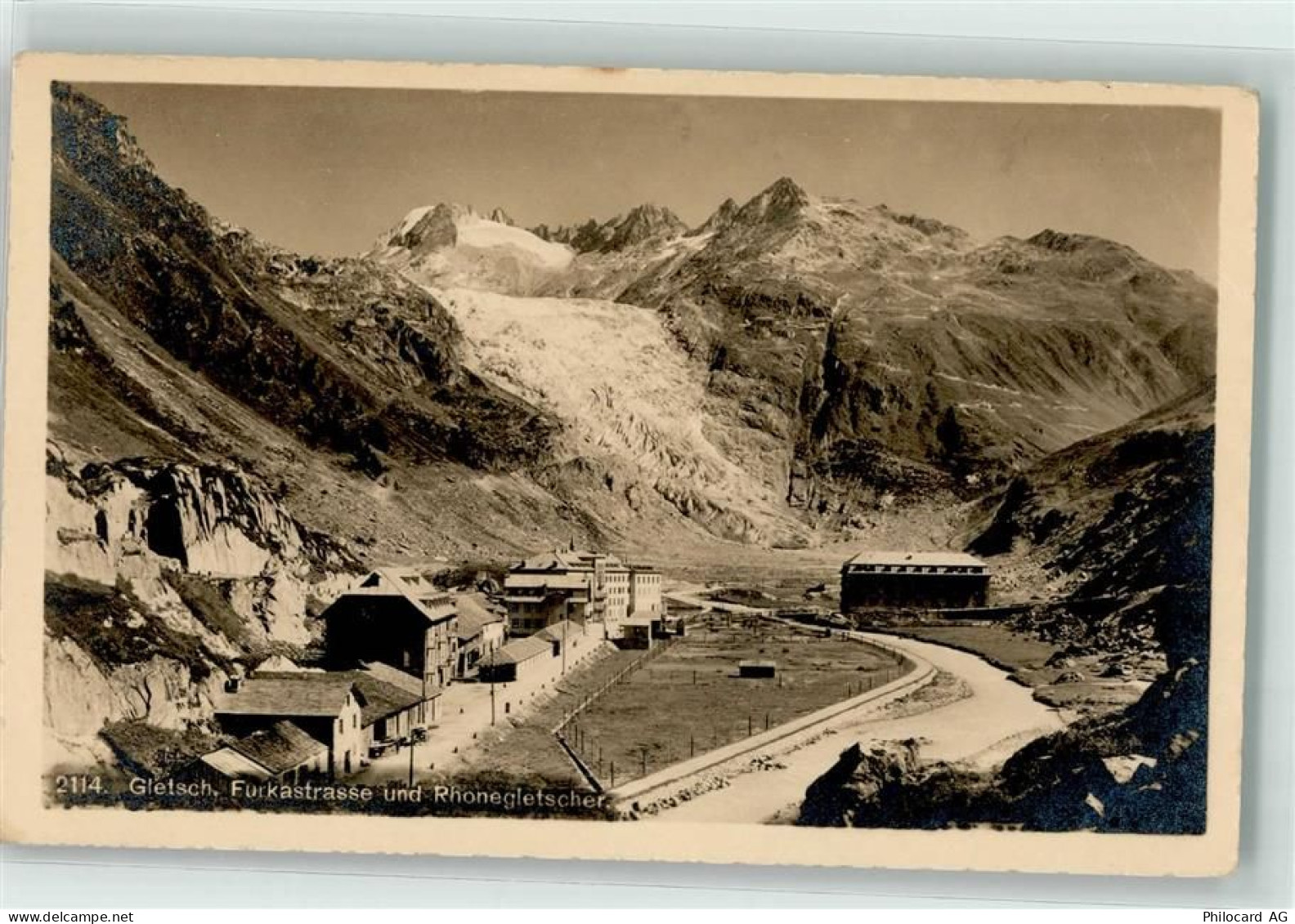 3999 Oberwald - Rhonegletscher Furkastrasse - 39372362