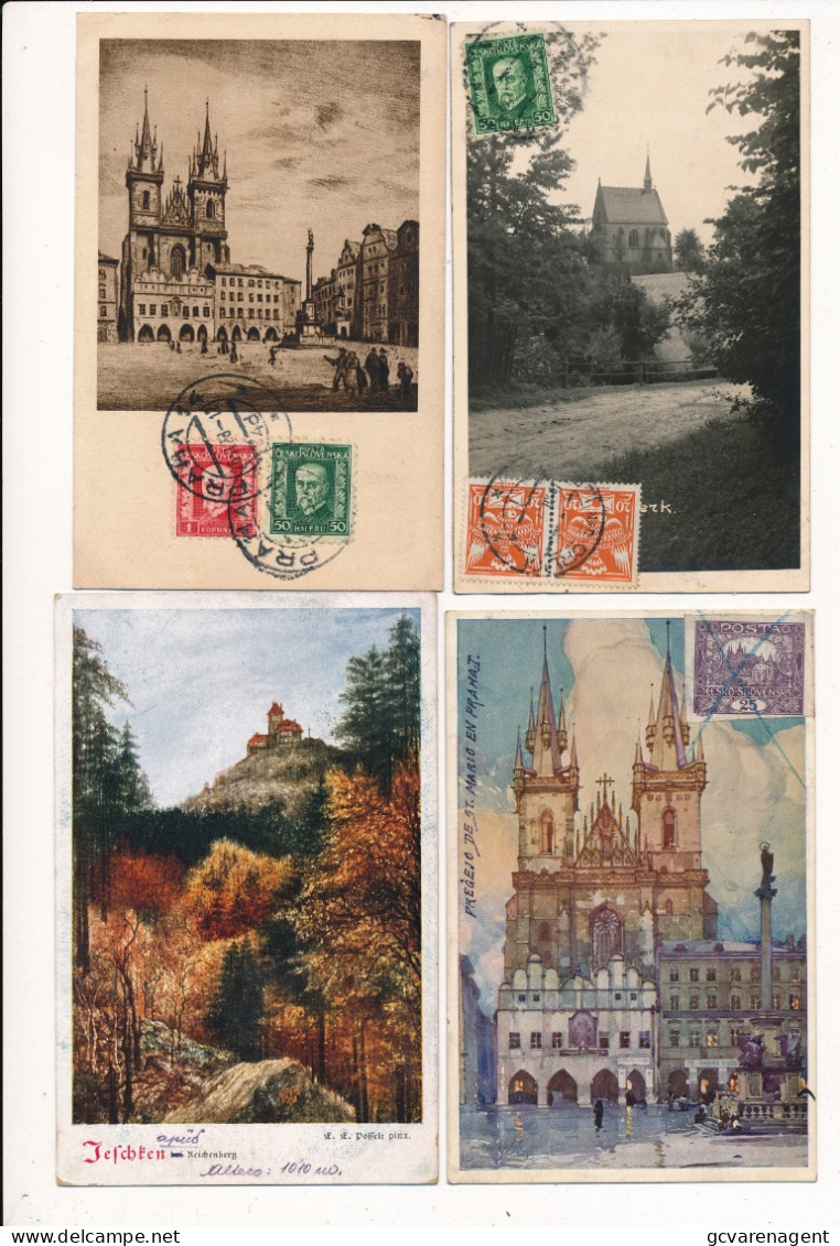 4 CARTES  SLOVAKIJE        2 SCANS