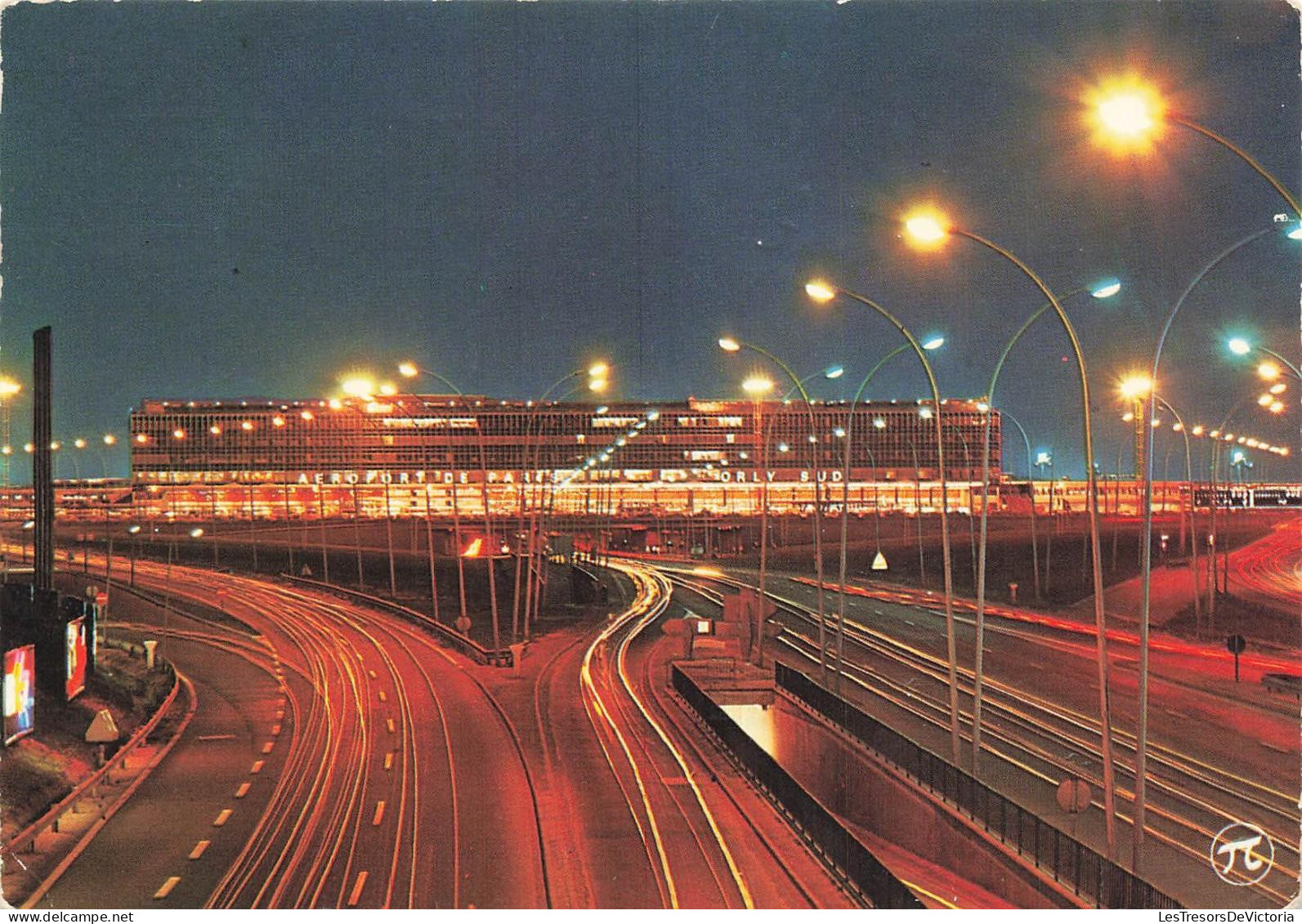 [-40%] FRANCE - Paris - Aéroport de Paris - Orly - LAérogare Sud vue de nuit - Routes - Edit PI - 259 - Carte Post