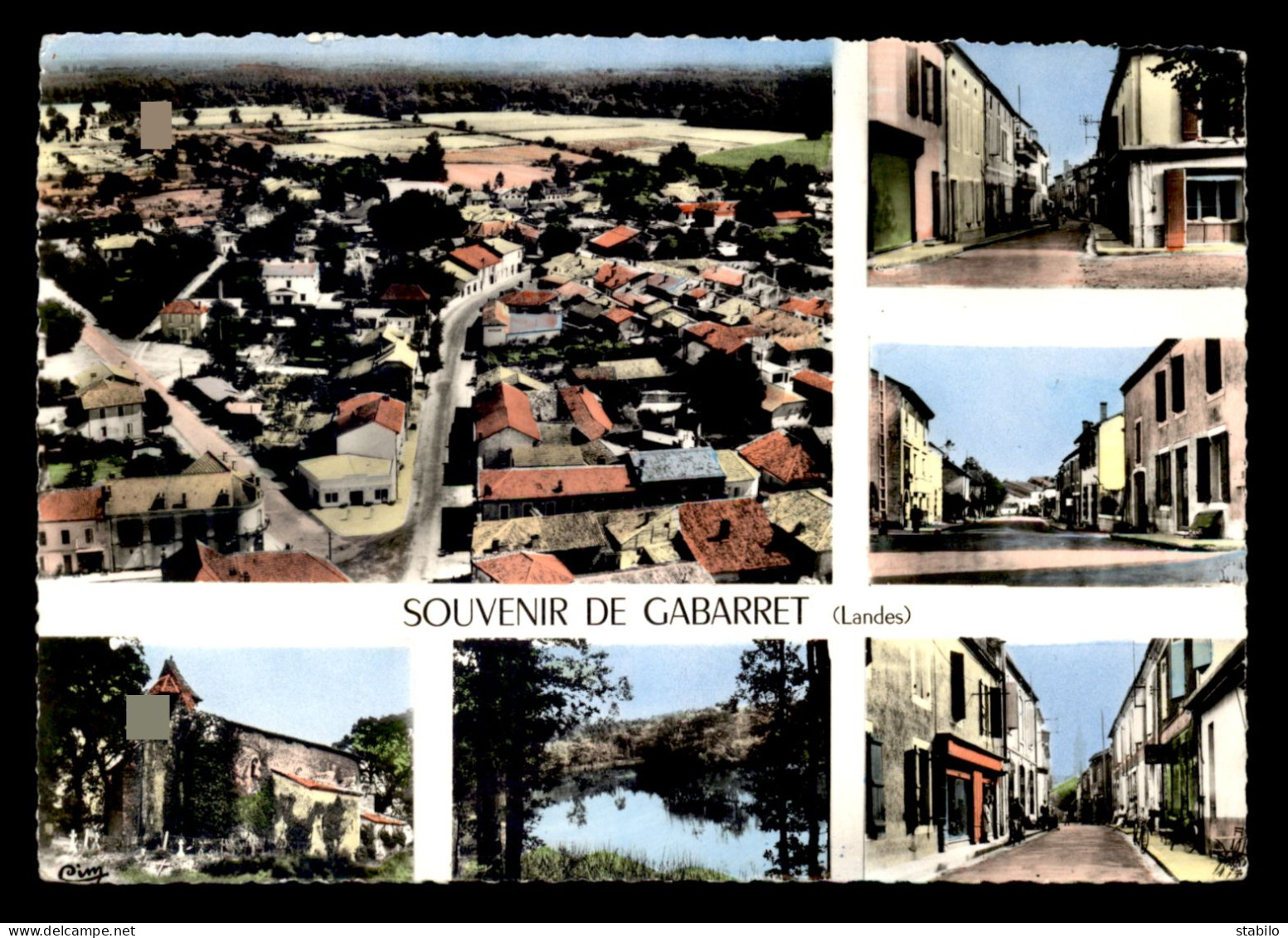 40 - GABARRET - SOUVENIR MULTIVUES