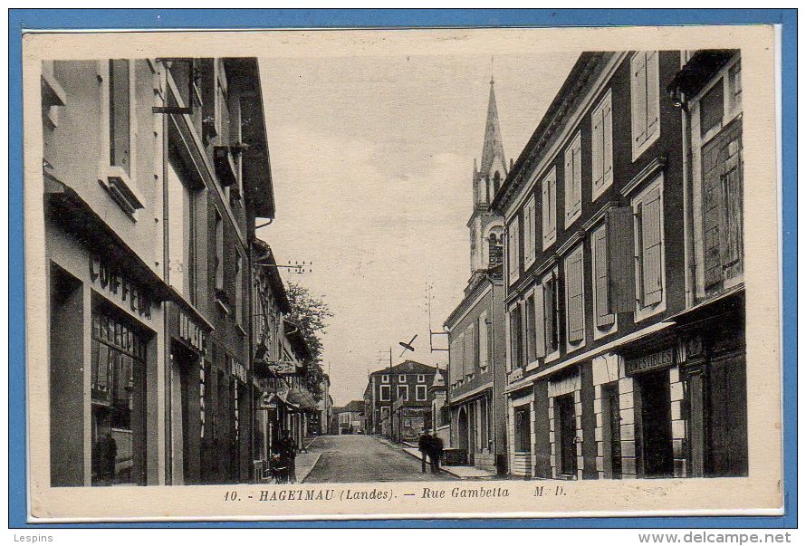 40 - HAGETMAU --  Rue Gambetta