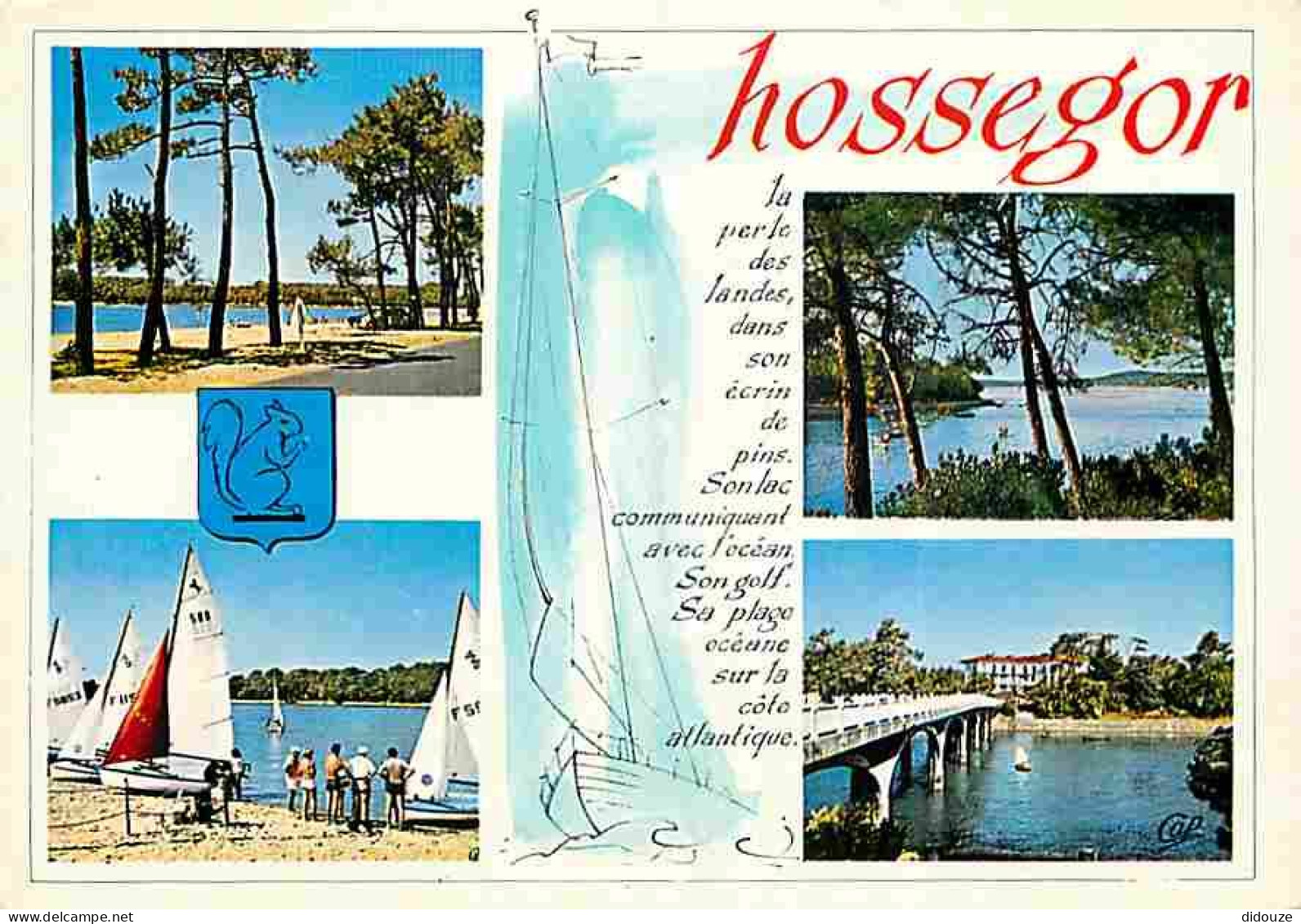 40 - Hossegor - Multivues - CPM - Voir Scans Recto-Verso