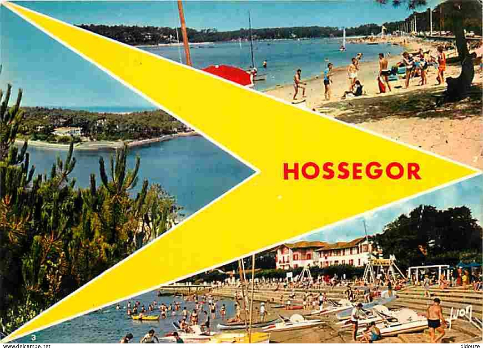 40 - Hossegor - Multivues - CPM - Voir Scans Recto-Verso