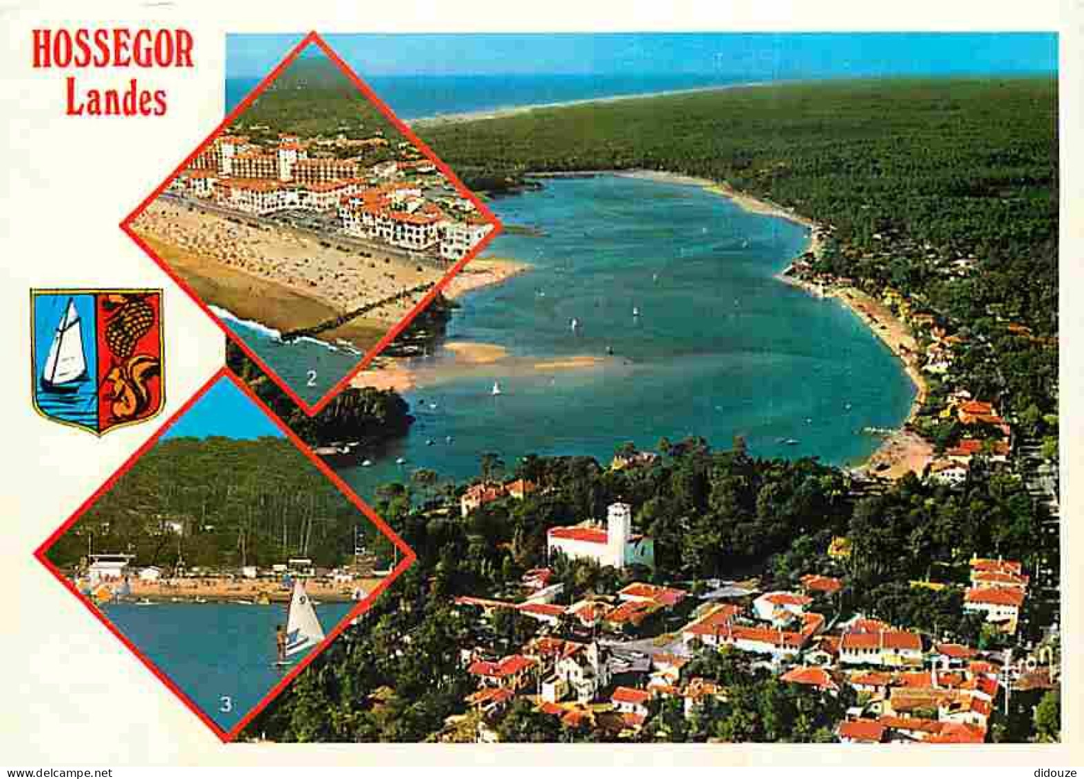 40 - Hossegor - Multivues - CPM - Voir Scans Recto-Verso