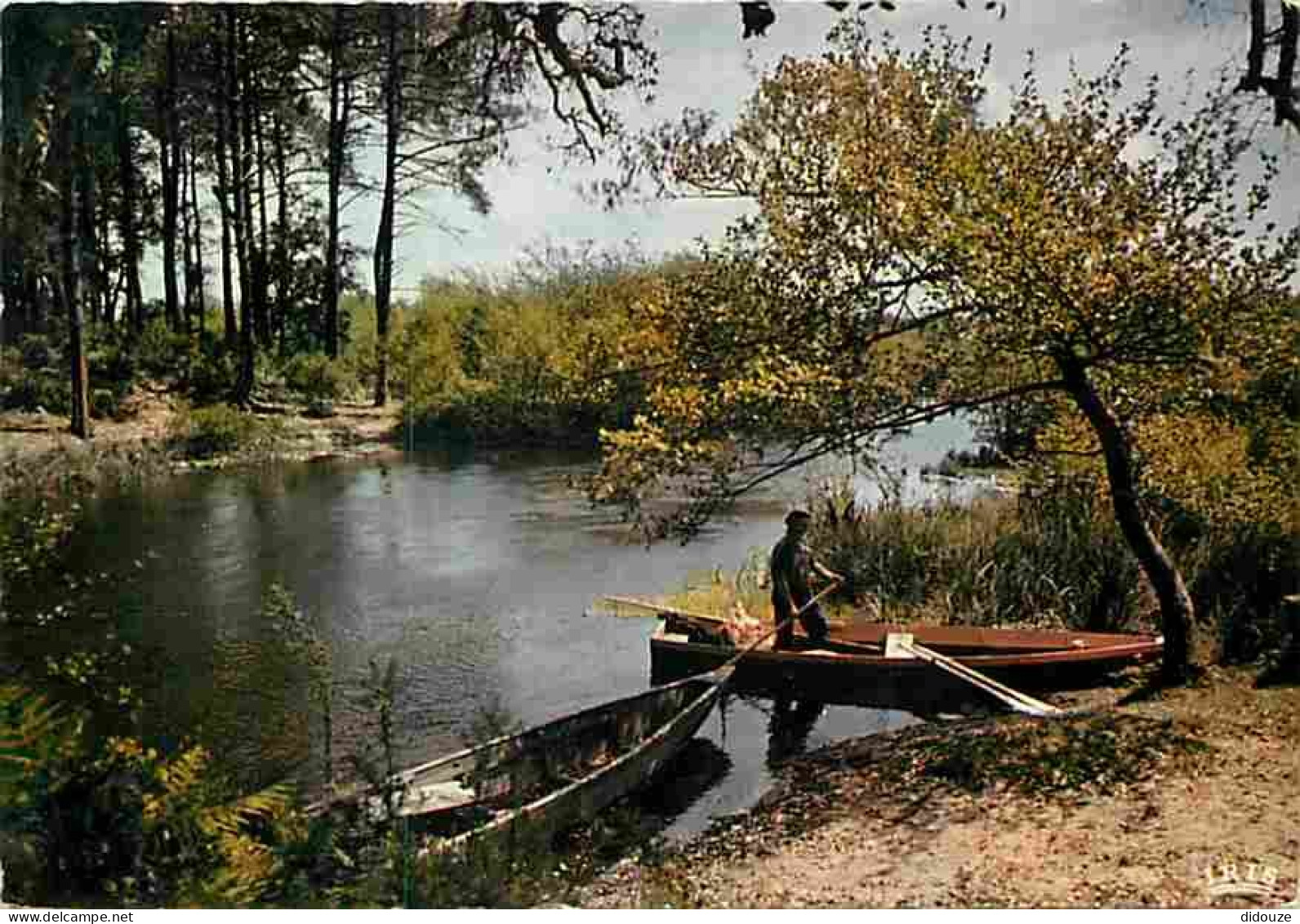 40 - Landes - Courant des Landes - Barques - CPM - Voir Scans Recto-Verso