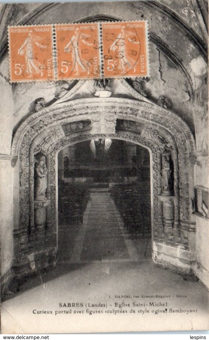 40 - SABRES --  Eglise  St Michel