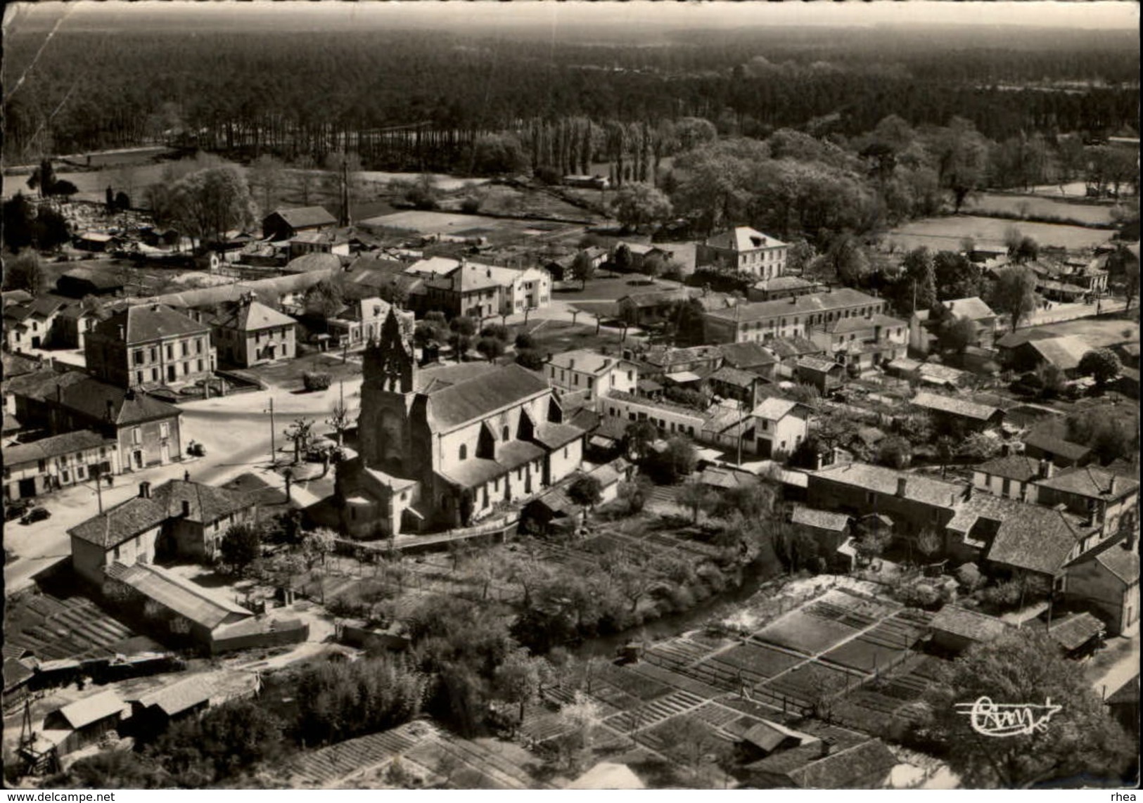 40 - SABRES - vue aérienne