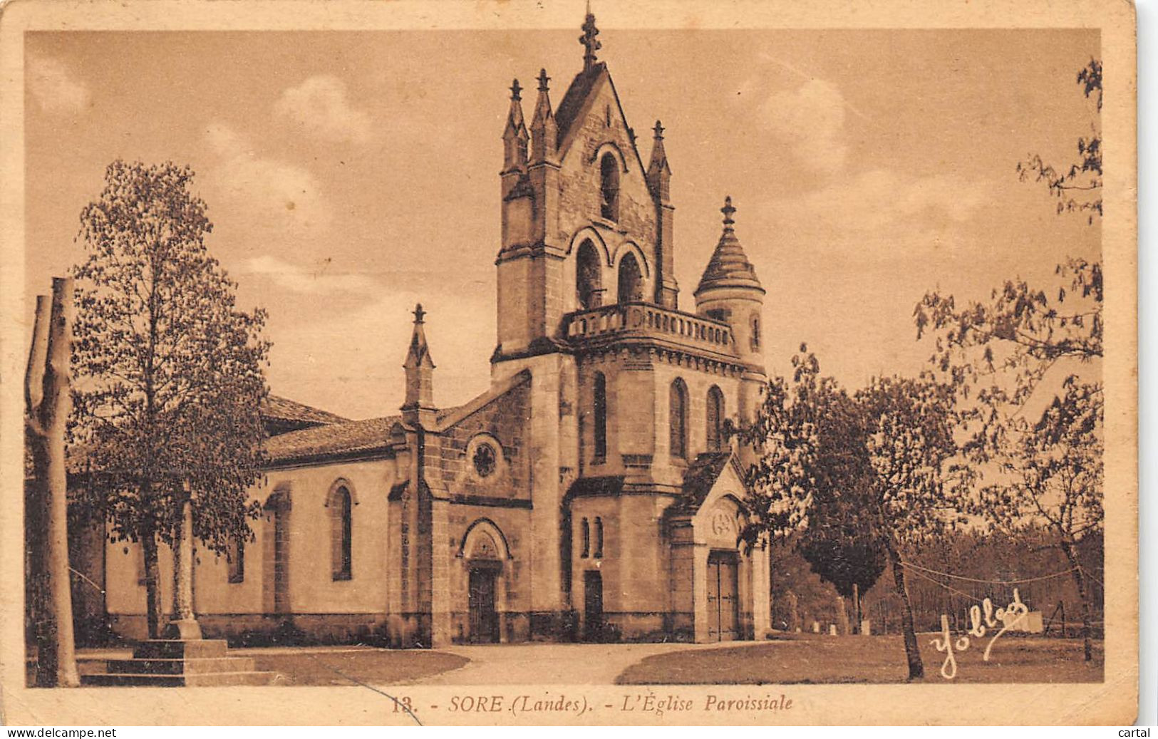 40 - SORE - L'Eglise Paroissiale