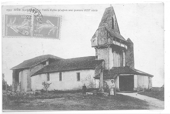 40 // SORE - La vieille église   2591  **