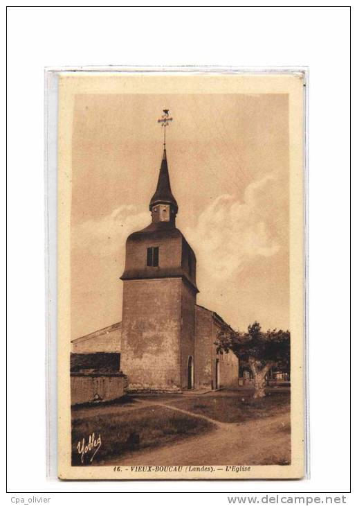 40 VIEUX BOUCAU Eglise, ed Yobled 16, 193?