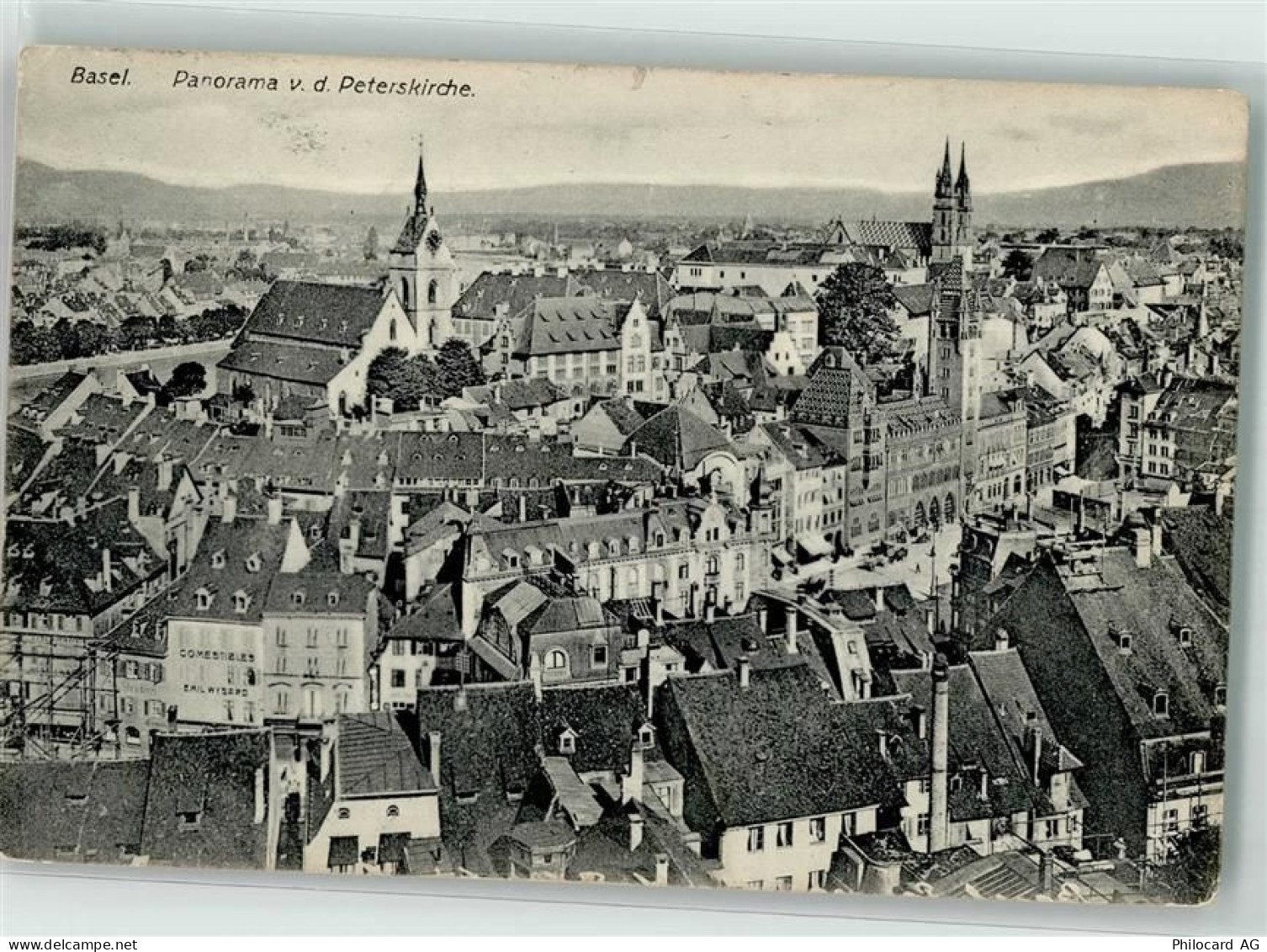 4000 Basel Bâle 1909 - 39691926